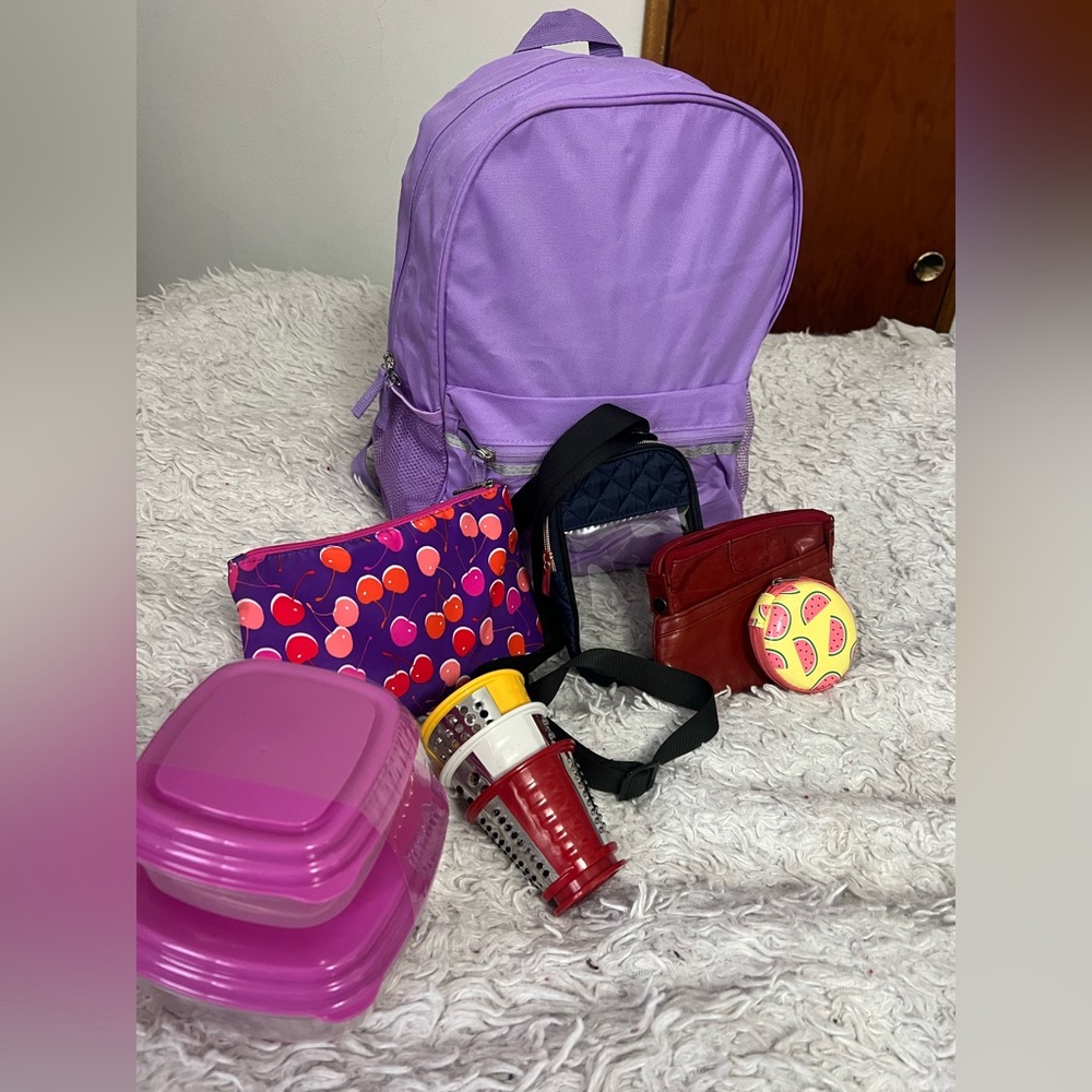 Stuffed Nwt Backpack Easter Or Spring Bundle - image 1